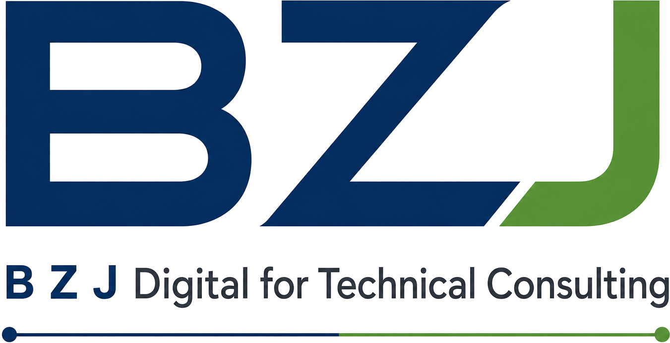 B Z J Digital for Technical Consulting logo